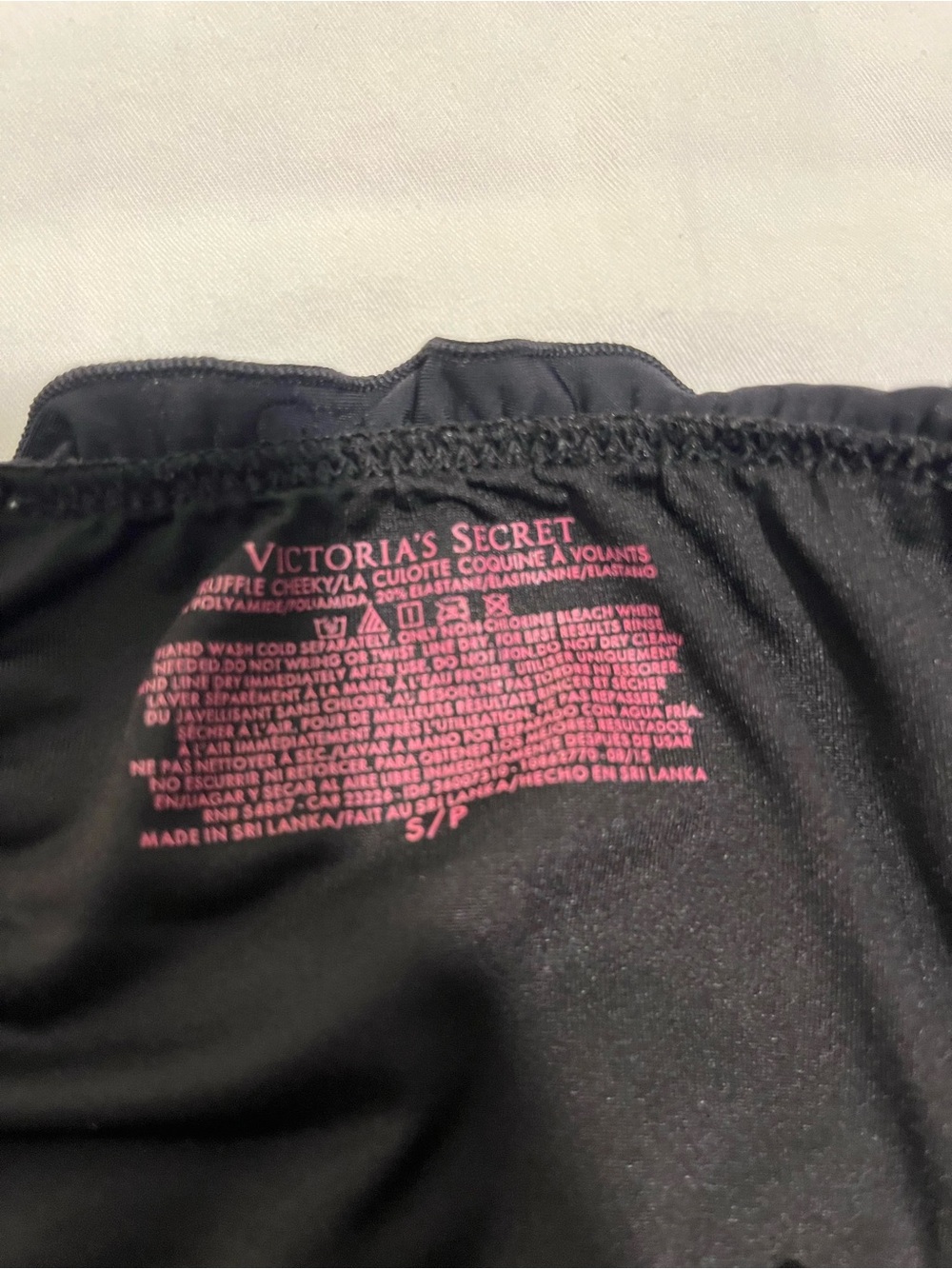 Victoria’s Secret Ruched Ruffle Cheeky Bikini Bottom - Picture 3 of 3